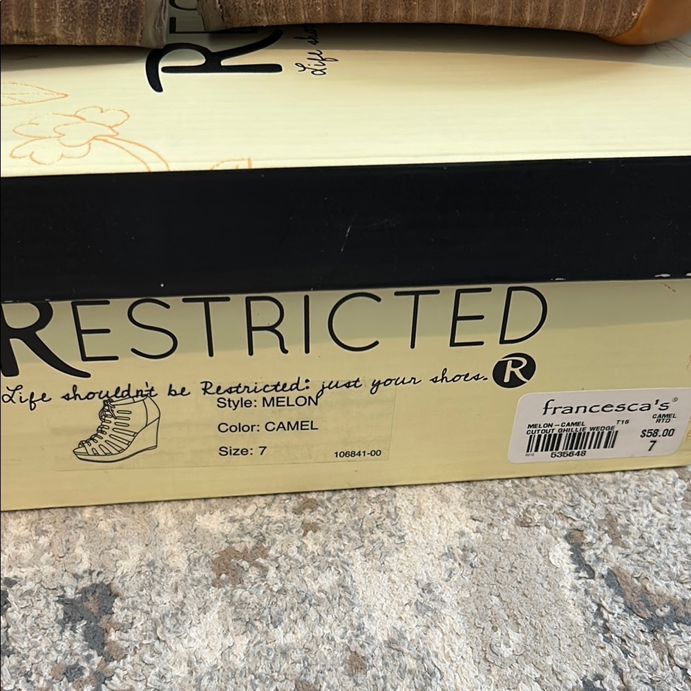 Restricted Tan Gladiator Sandals With Stiletto He… - image 6